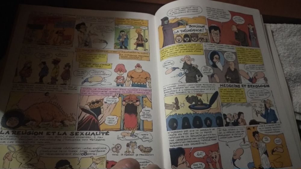 книга французский эротические комиксы Traite De Sexologie сексология