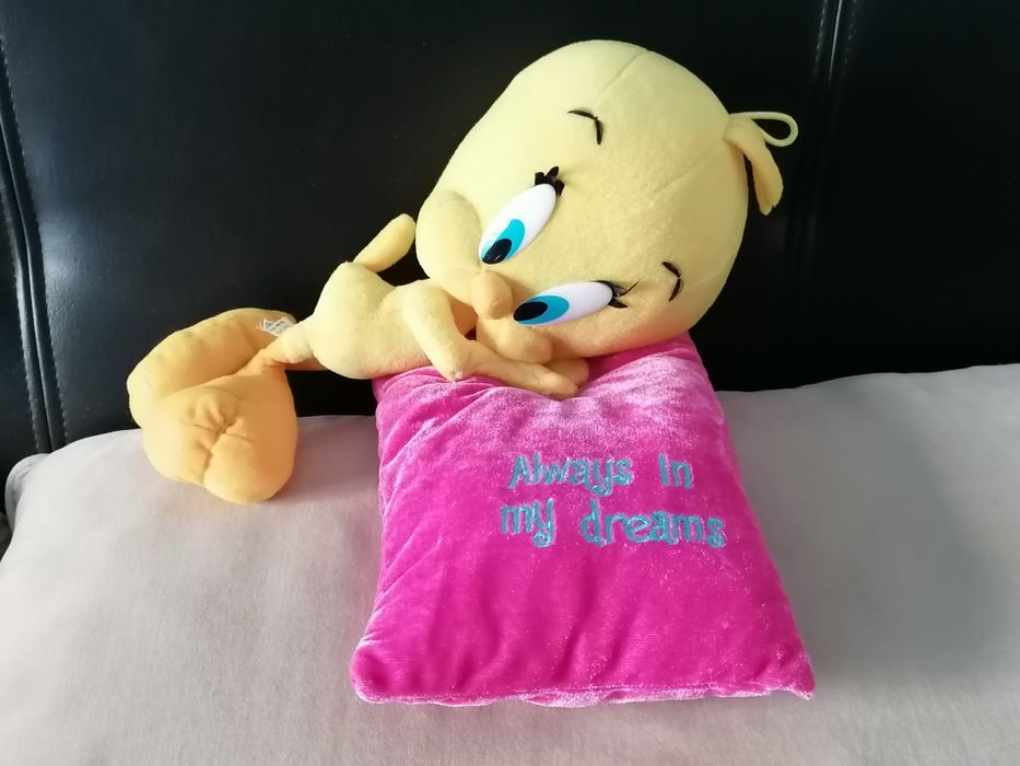 Peluche Piu Piu (Tweety) com almofada