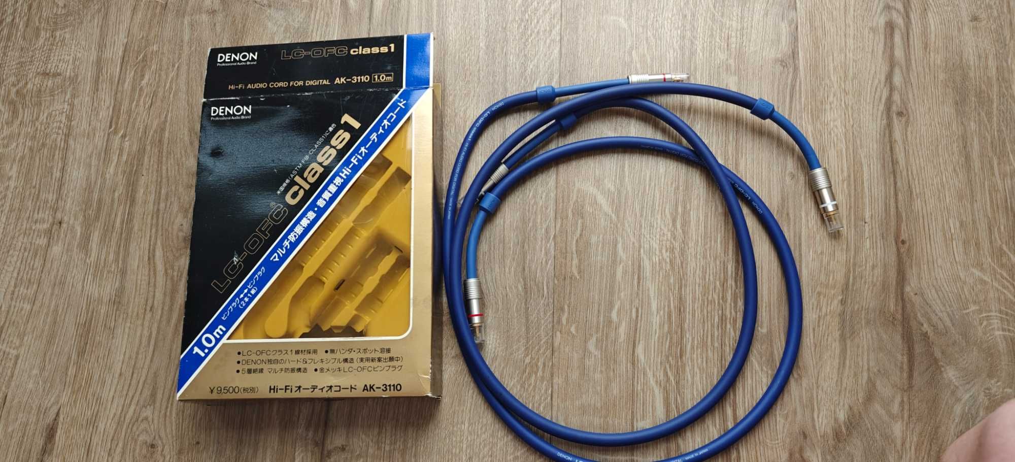 Przewody Denon LC-OFC CLASS 1 RCA 1m