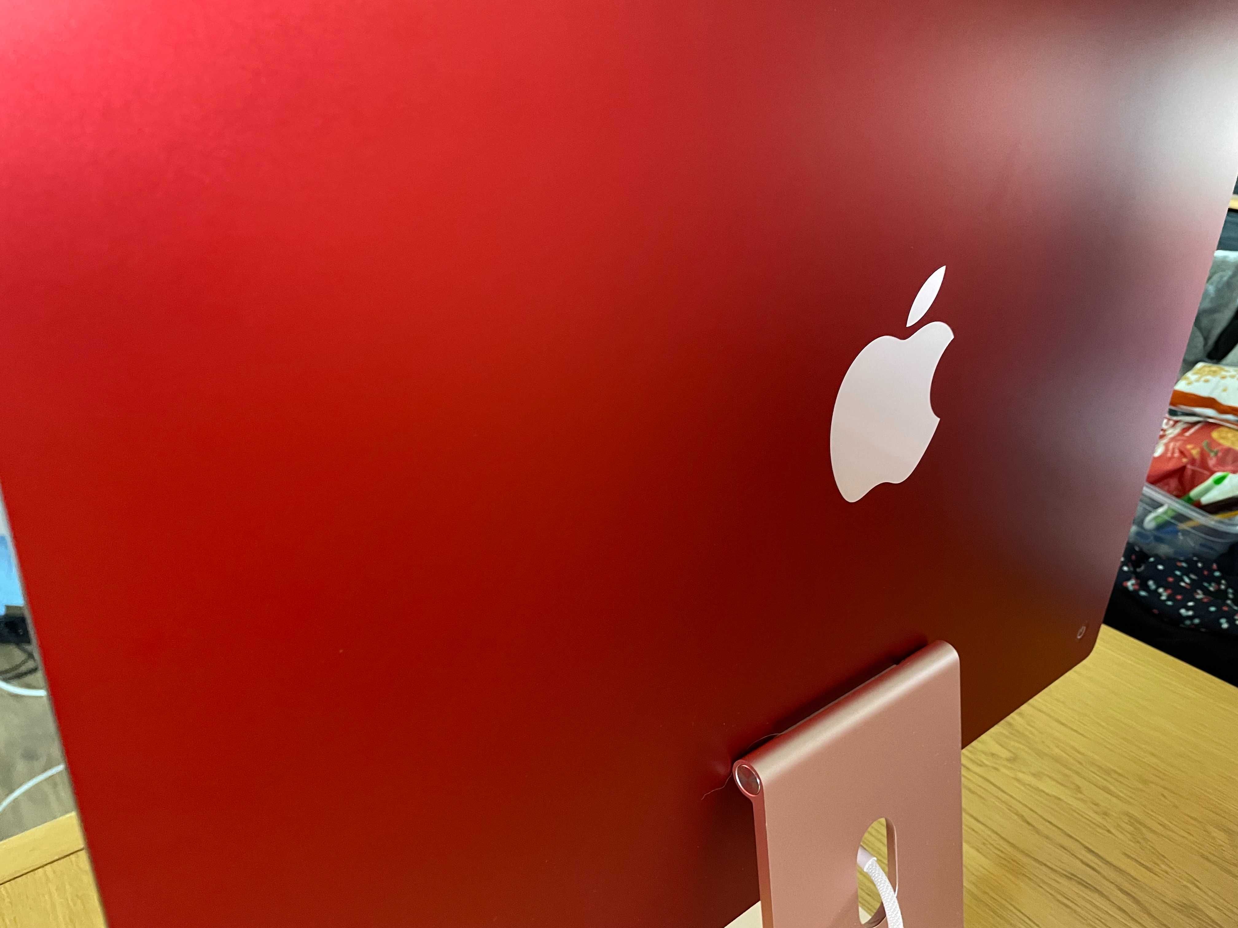 Komputer Apple iMac Retina 4.5K M3 23,5" 8GB RAM 256GB Różowy
