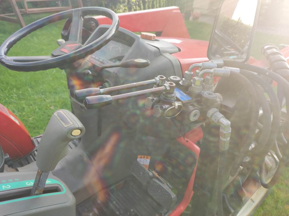 Traktorek ogrodowy yanmar f200/af24 ładowacz czołowy tur