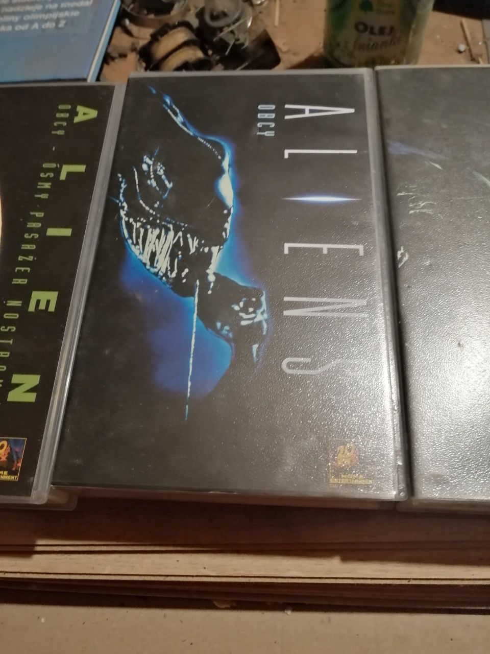Zestaw VHS alien wszystkie części oryginalne opakowanie
