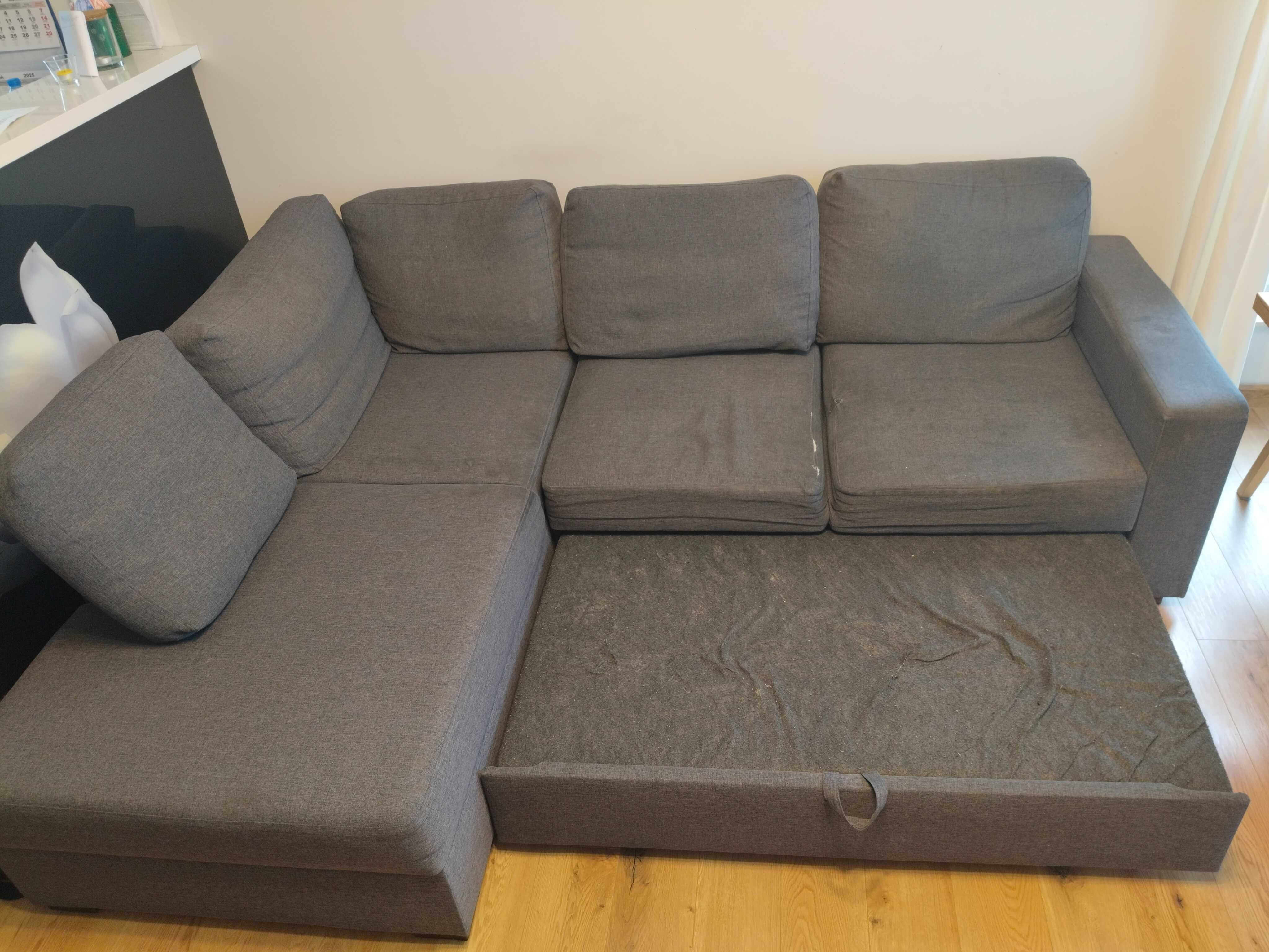 Sofa rozkładana z funkcją spania