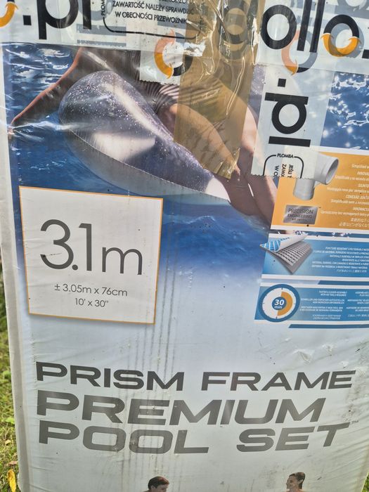 Kompletny basen ogrodowy INTEX z pompą i akcesoriami