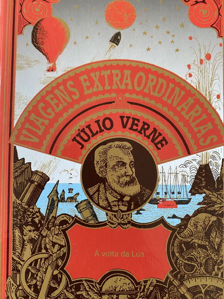 Viagens extraordinárias, Júlio Verne: 6 livros