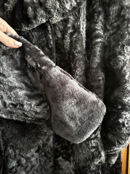 Шуба каракуль натуральна