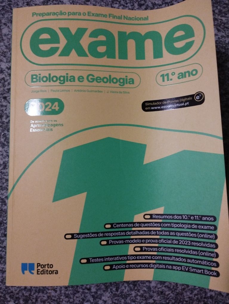 LIvros preparação exames 11º e 12°