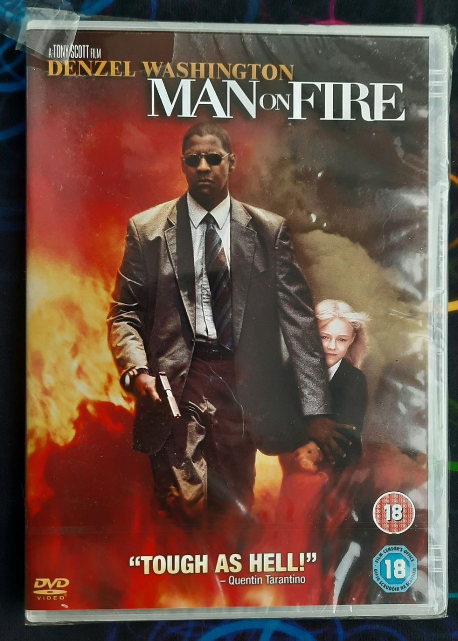 DVD Man on fire (Лють, Гнев), 2004 рік бойовик трилер