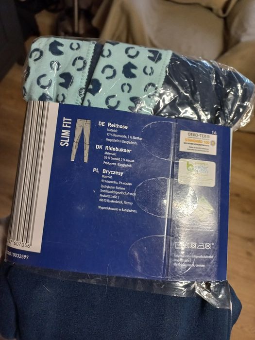 Bryczesy dziecięce  r140cm