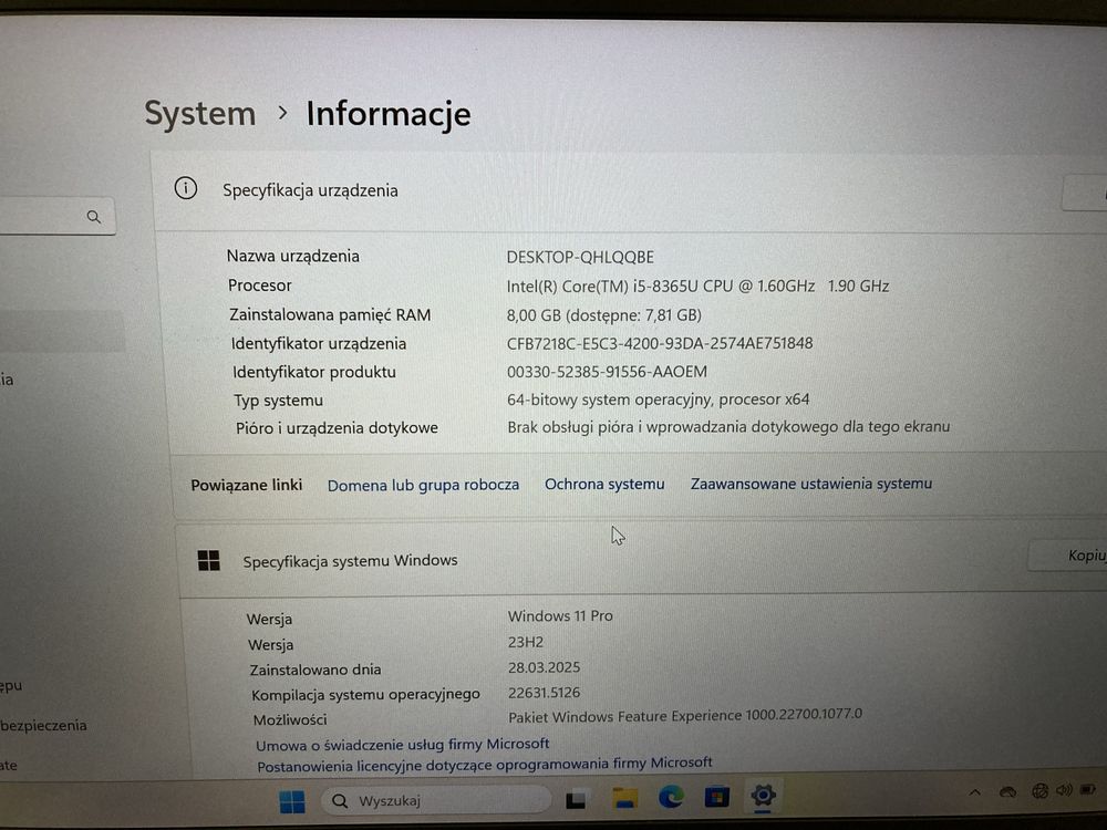 HP Laptop EliteBook 840 G6 i5/8gb/500