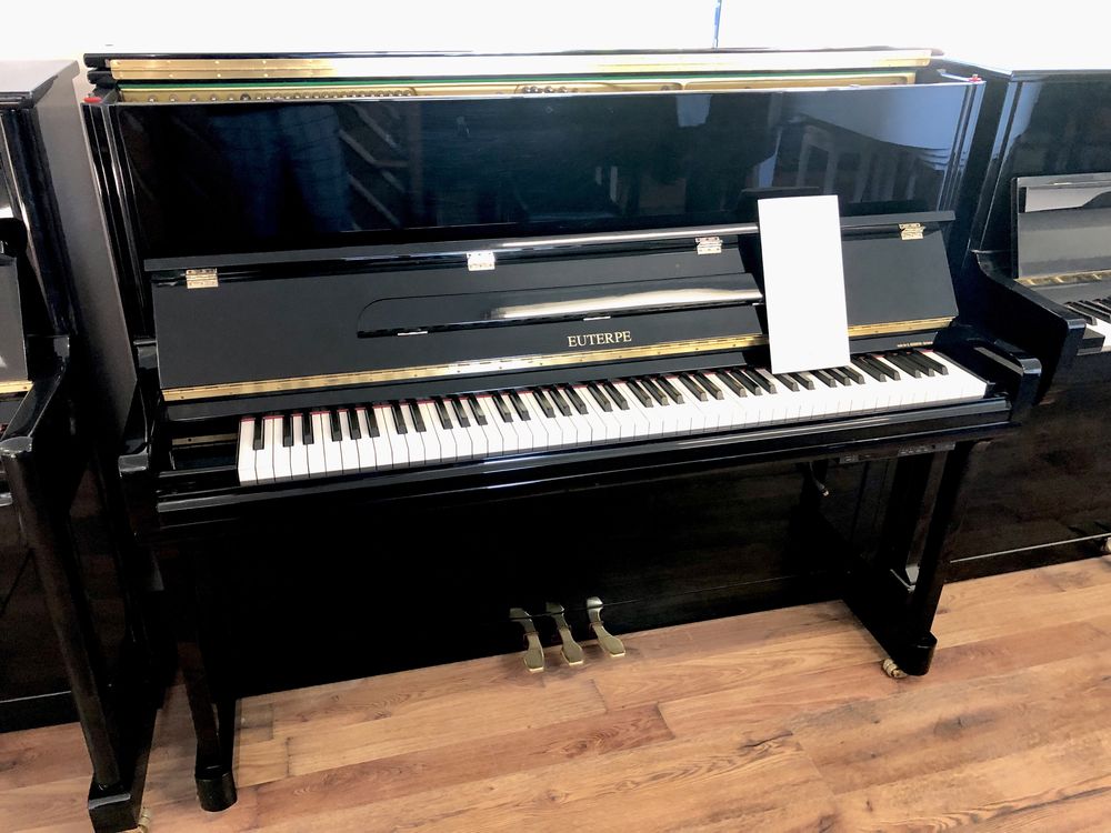 Pianino czarne euterpe by Bechstein silent Vario