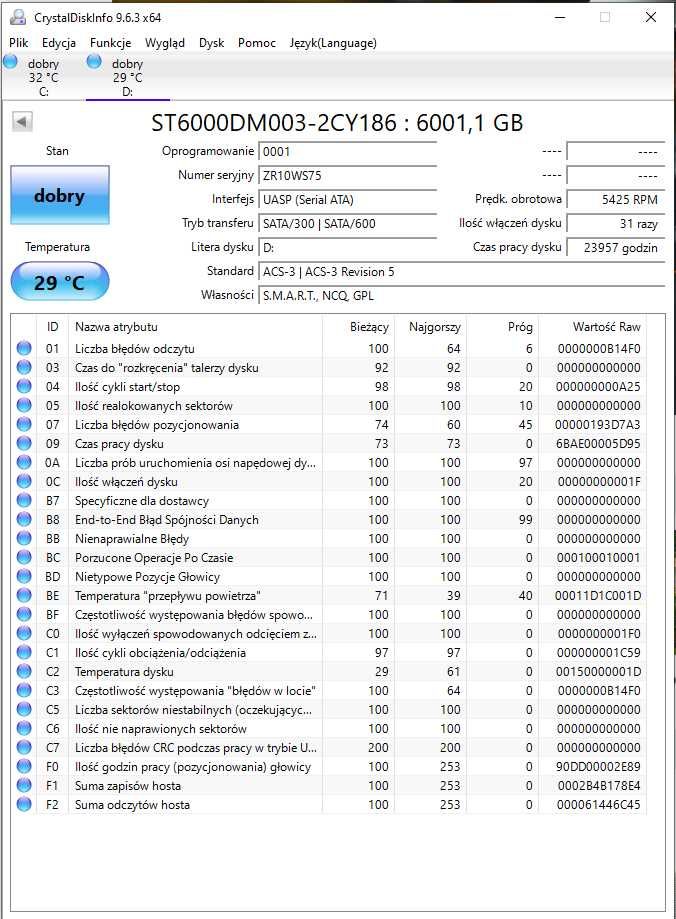 Seagate Backup Plus Hub 6 TB – dysk zewnętrzny USB 3.0