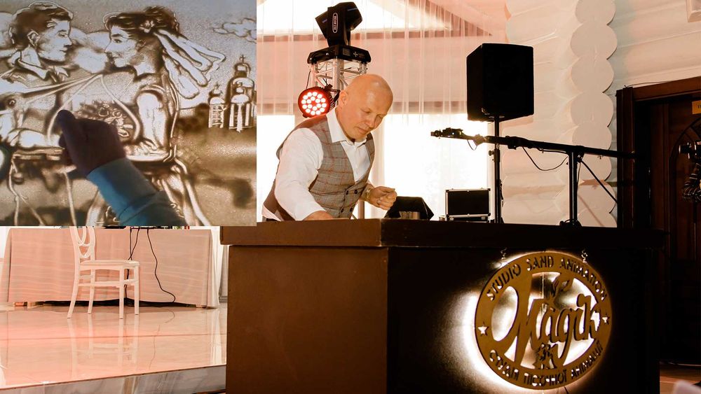 Пісочні картини на весілля всі Шоу програми