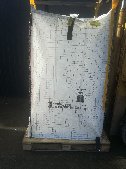 Worki Big Bag Uzywane Elektrostatyczne Czworo Zawiesi 160cm Wysokości