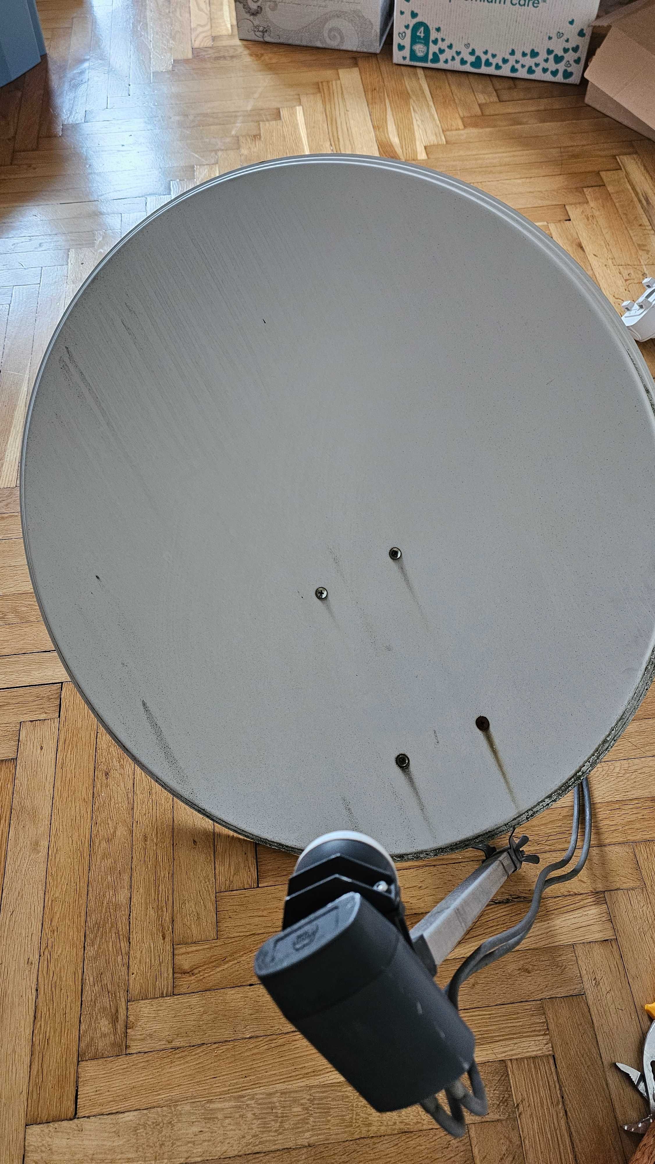 Antena sat od canal 80cm z konwerterem i uchwytem