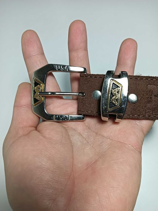 Oryginalny pas kowbojski Hanger Ranger real leather USA