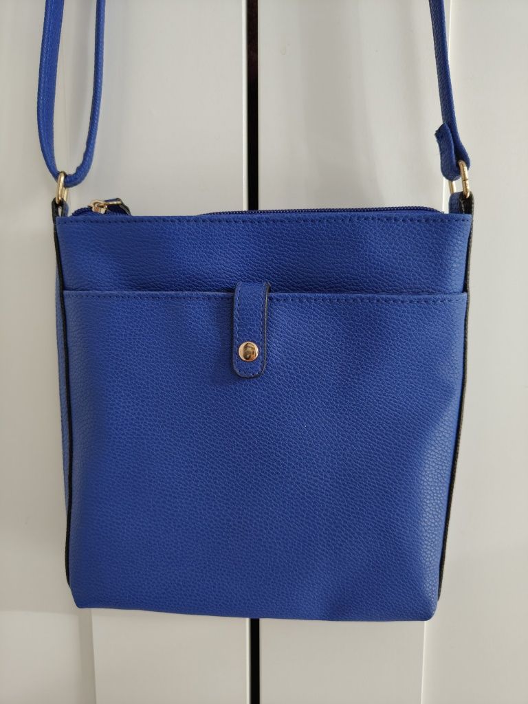 Torebka crossbody granatowa