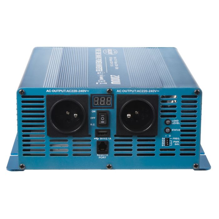 Інвертор 12/220 v 2000 W(2квт) чиста синусоїда, чехія