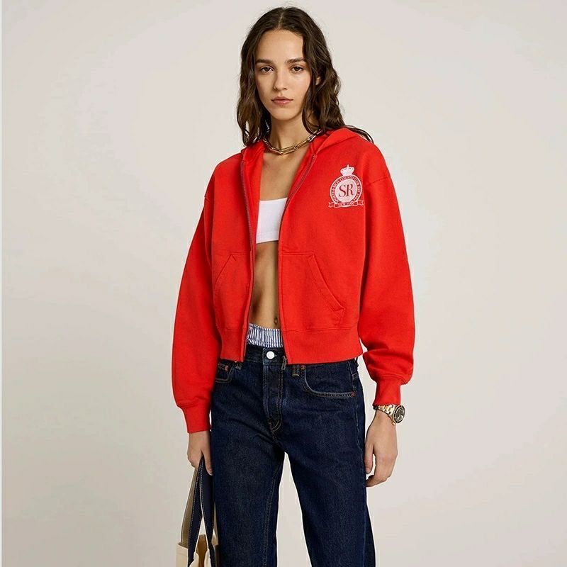 Худі Sporty & Rich світшот брендовий кофта реглан зіп костюм худи