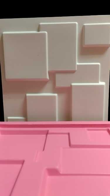 Molde 3d em Silicone Mosaico liso