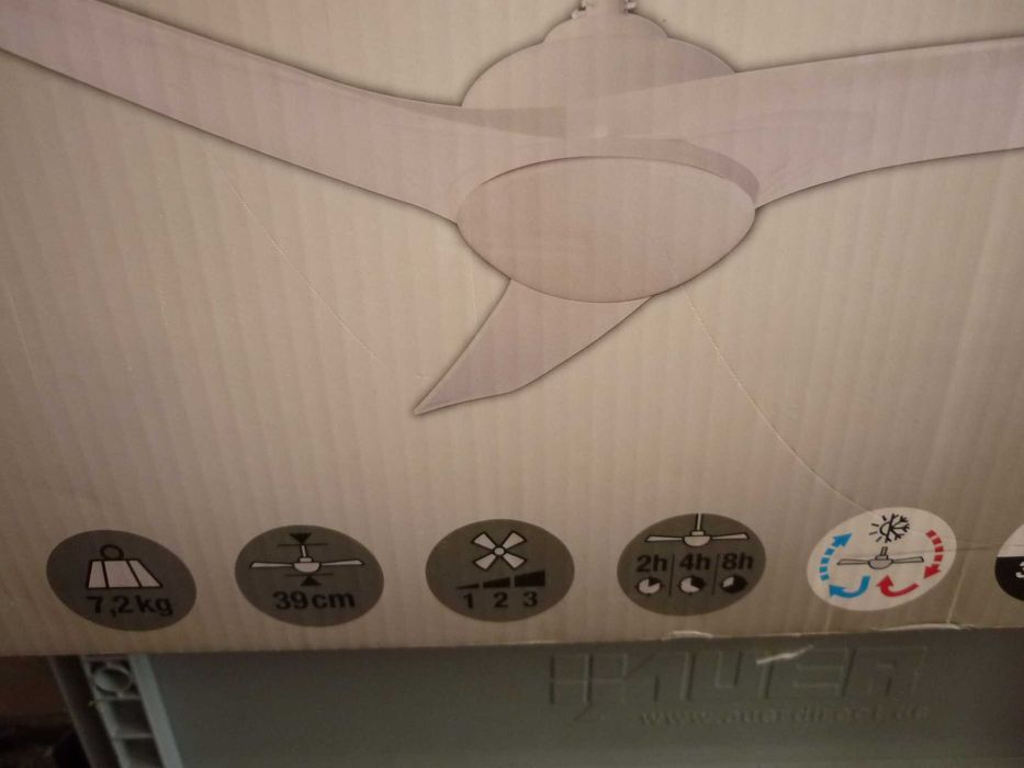 4 ventoinhas de teto novas