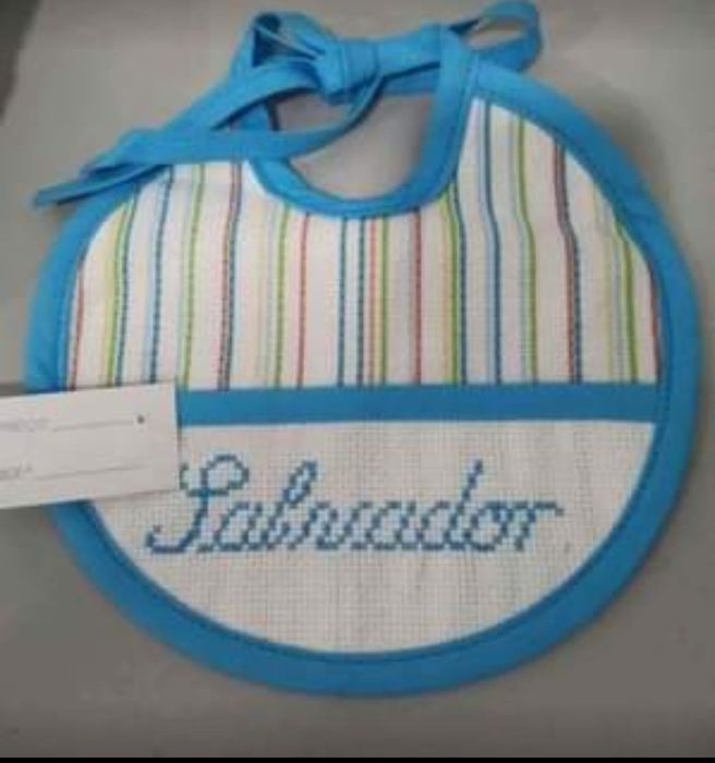 Conjunto de banho personalizado com o nome *Salvador*