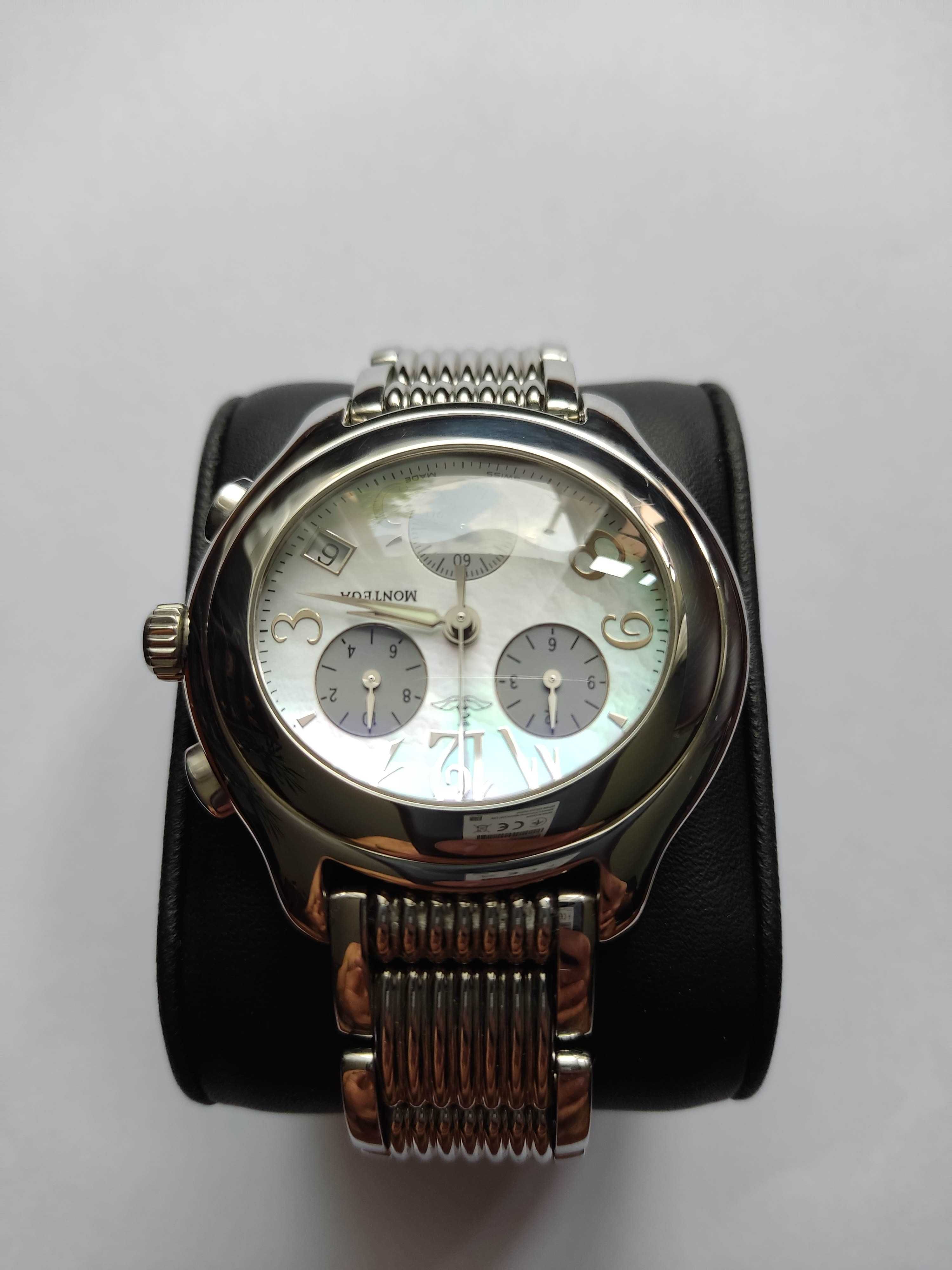 MONTEGA Mi Piace Rattrapante SWISS 44mm corum breitling longines