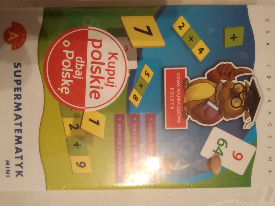Gra edukacyjna "Supermatematyk Mini"
