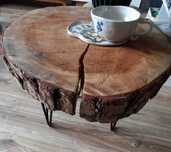 Stolik plaster drewna
