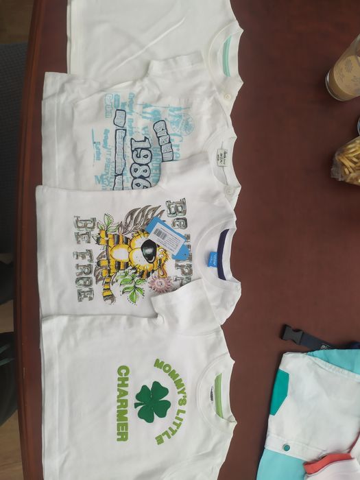 Koszulki niemowlęce 6mc