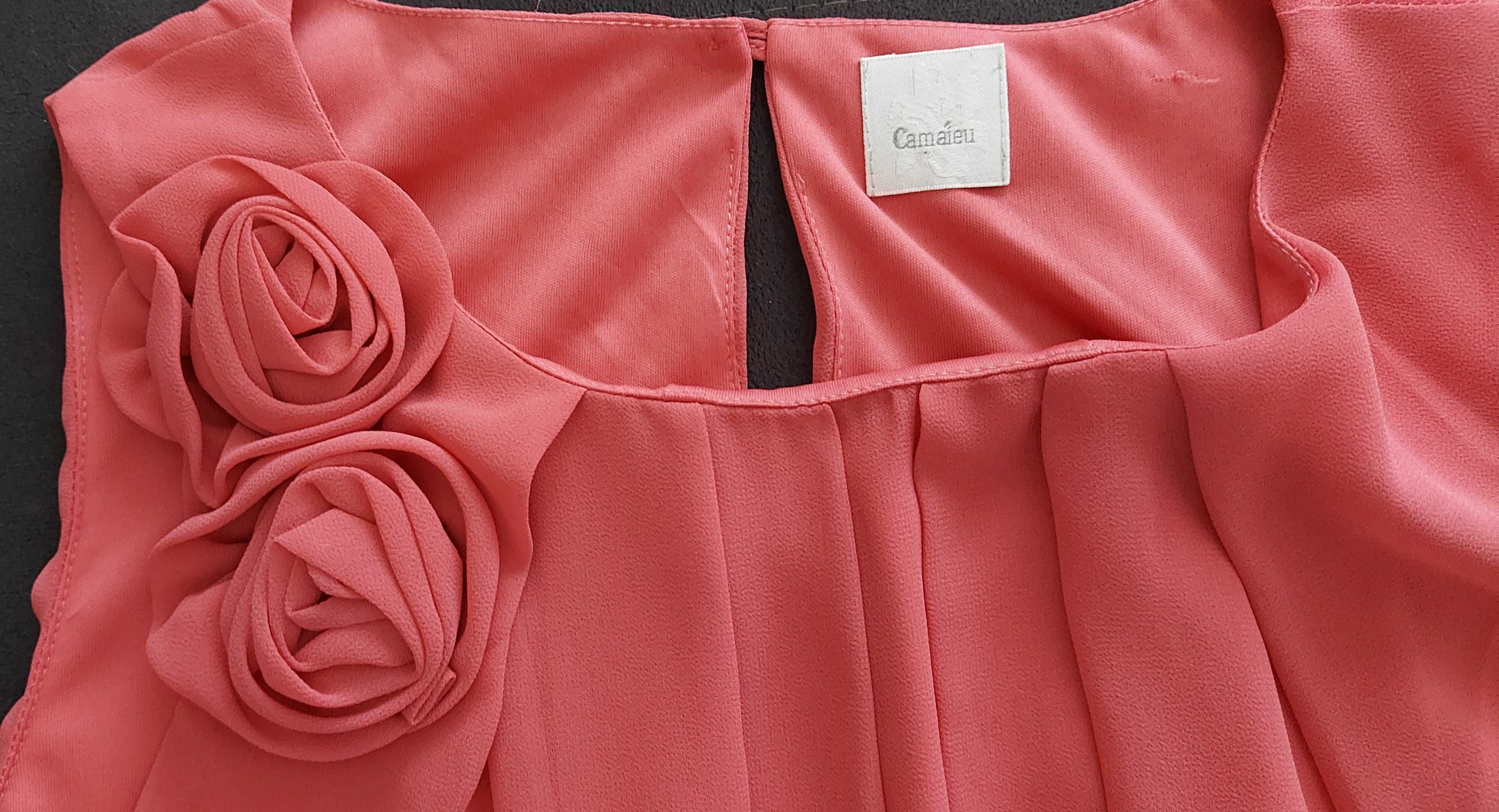 Sukienka różowa Camaieu rozmiar 40 (L)
