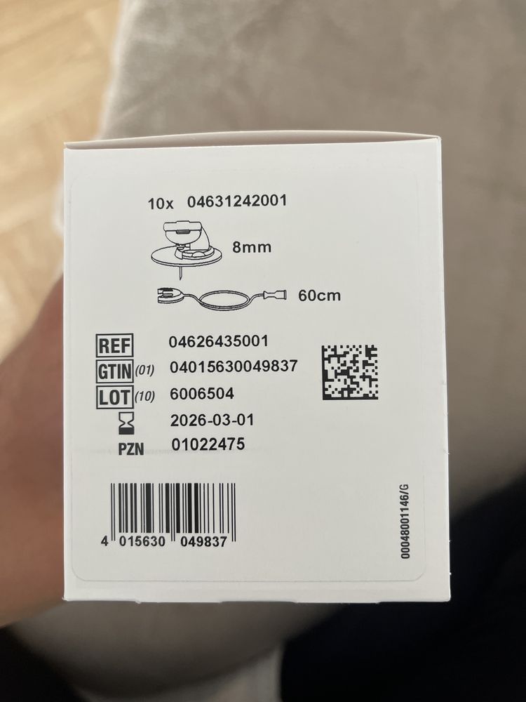 Accu chek zestawy infuzyjne 10 szt