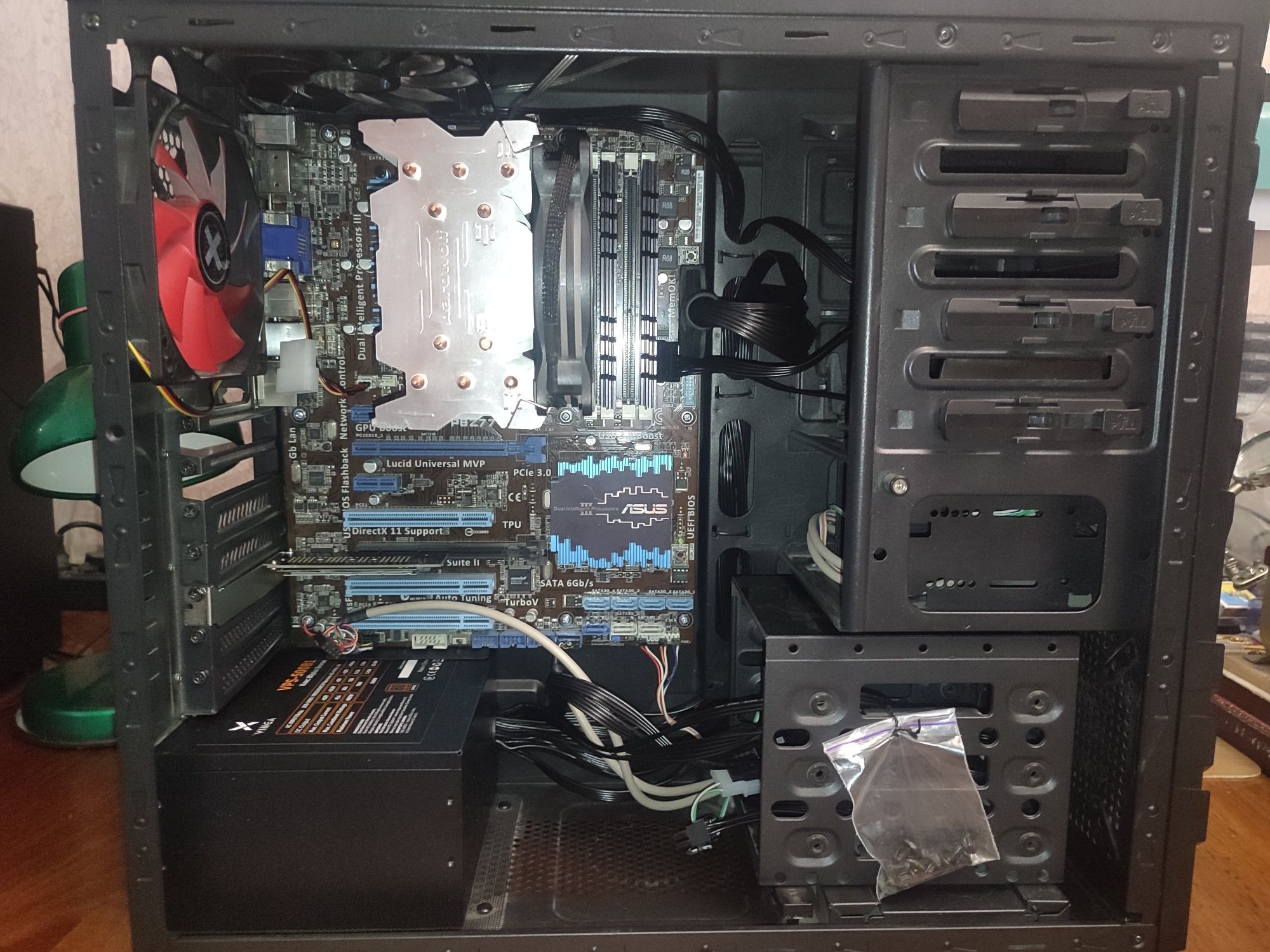 ПК I7-2700K, P8Z77-VLE, 16GB 2133 Team Xtreem