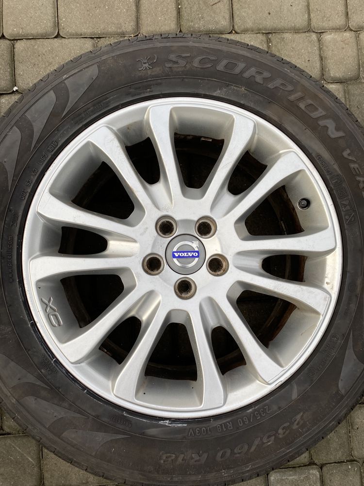 Alufelgi 5x108 18” Volvo xc60 xc90 opony 235/60/18