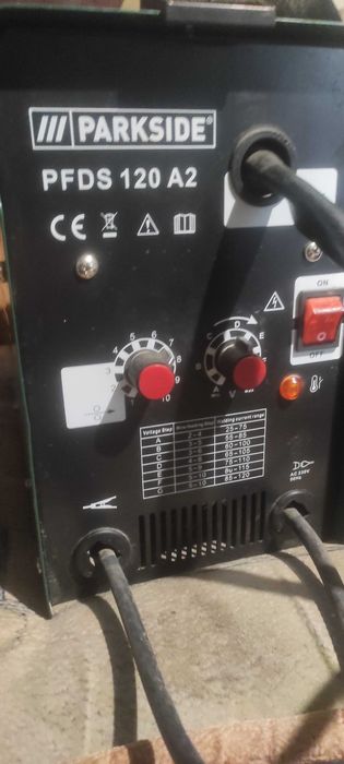 Зварка півавтомат Parkside PFDS 120 A2, оригінальний зварочний апарат