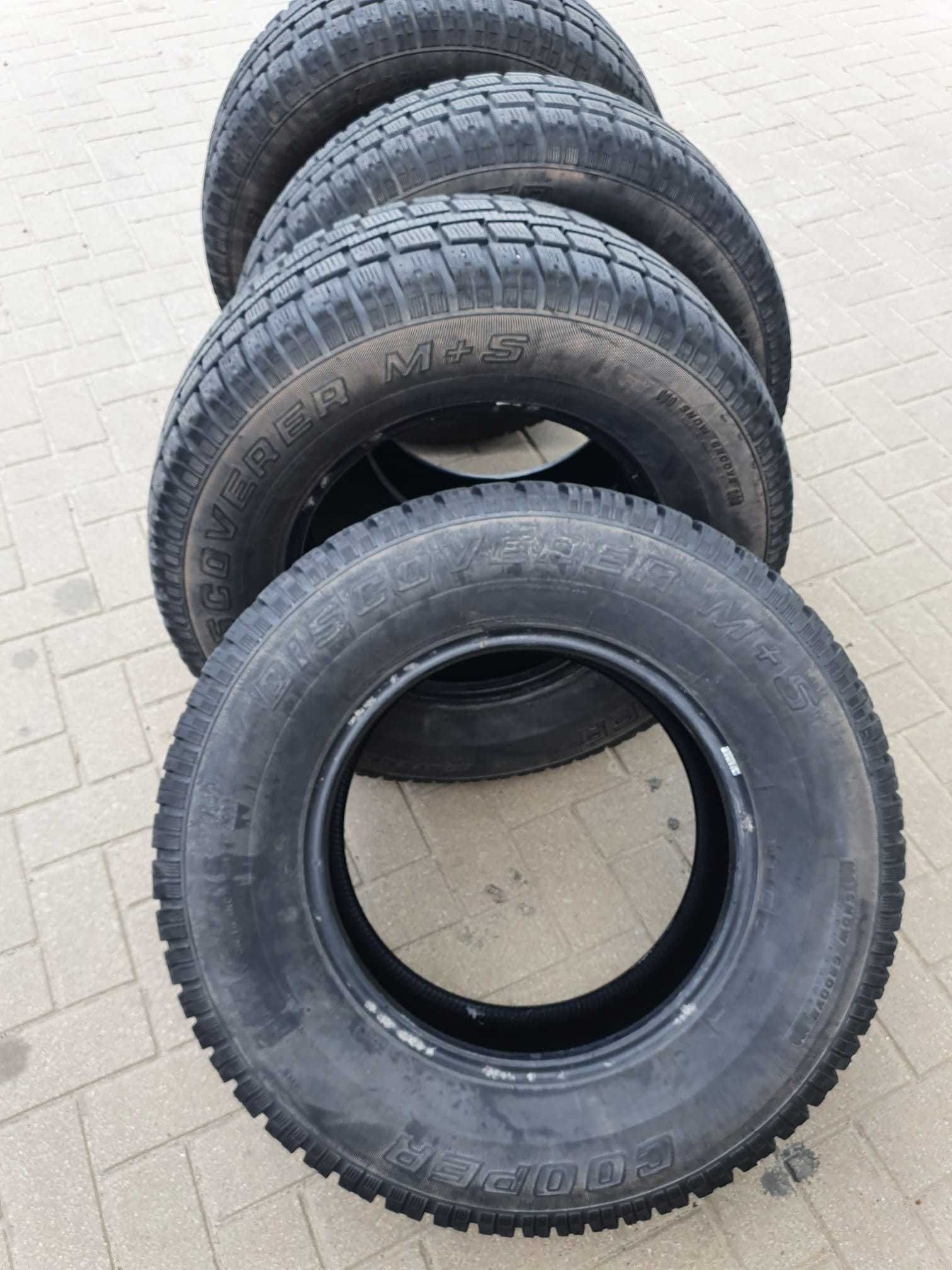 Opony zimowe Cooper Discoverer M+S,  255/70 r16, bieżnik 8mm