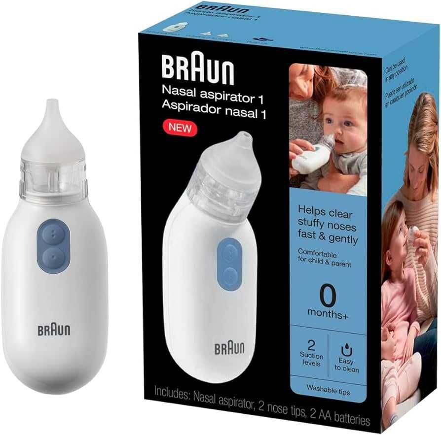 Aspirador nasal bebé Braun