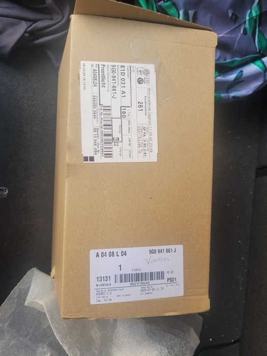 Farois de nevoeiro golf 7