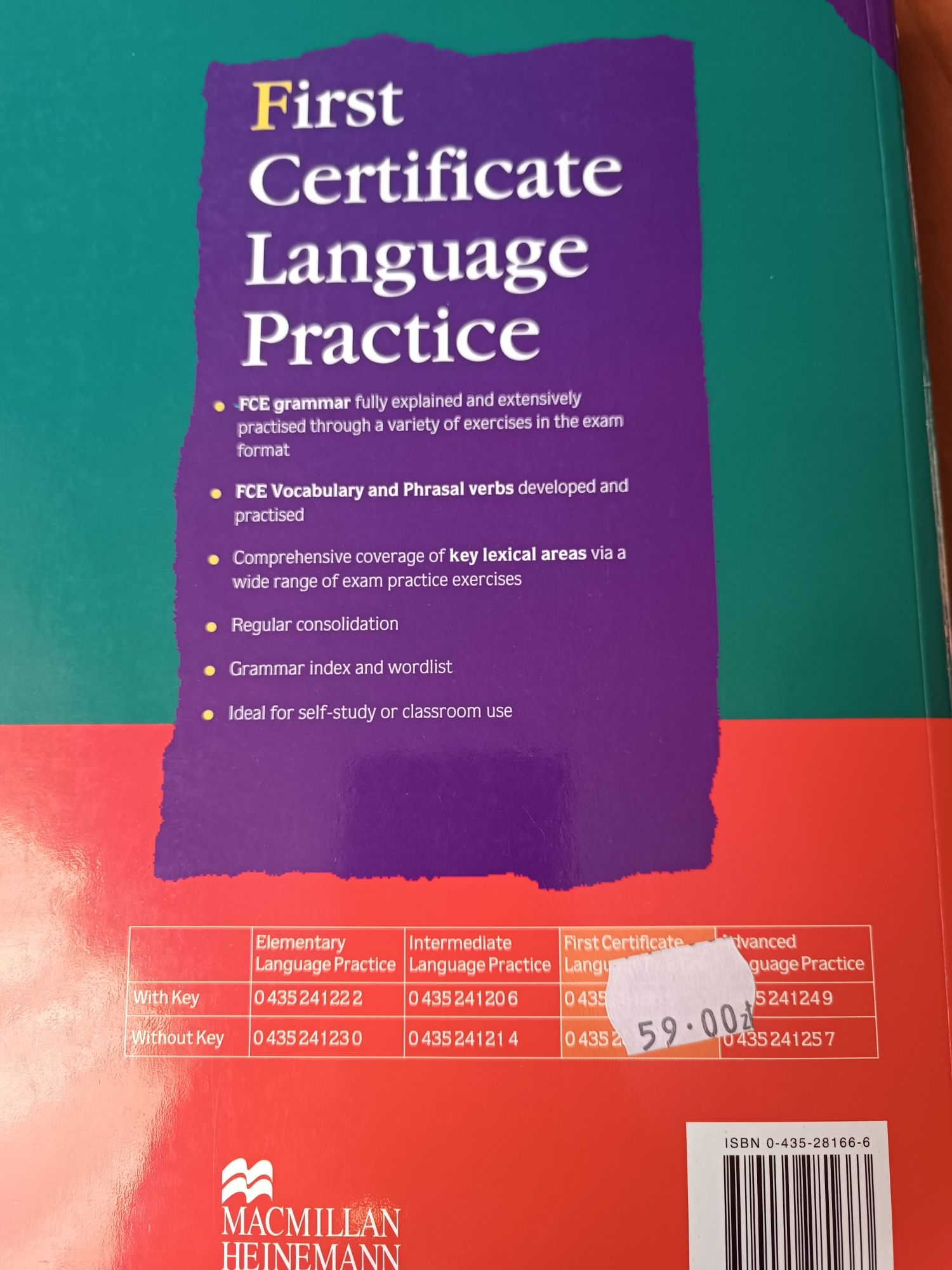 First certificate language practice Michael Vince