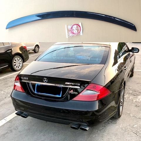 Спойлер Mercedes CLS W219 накладка на багажник ляду бленда антикрыло
