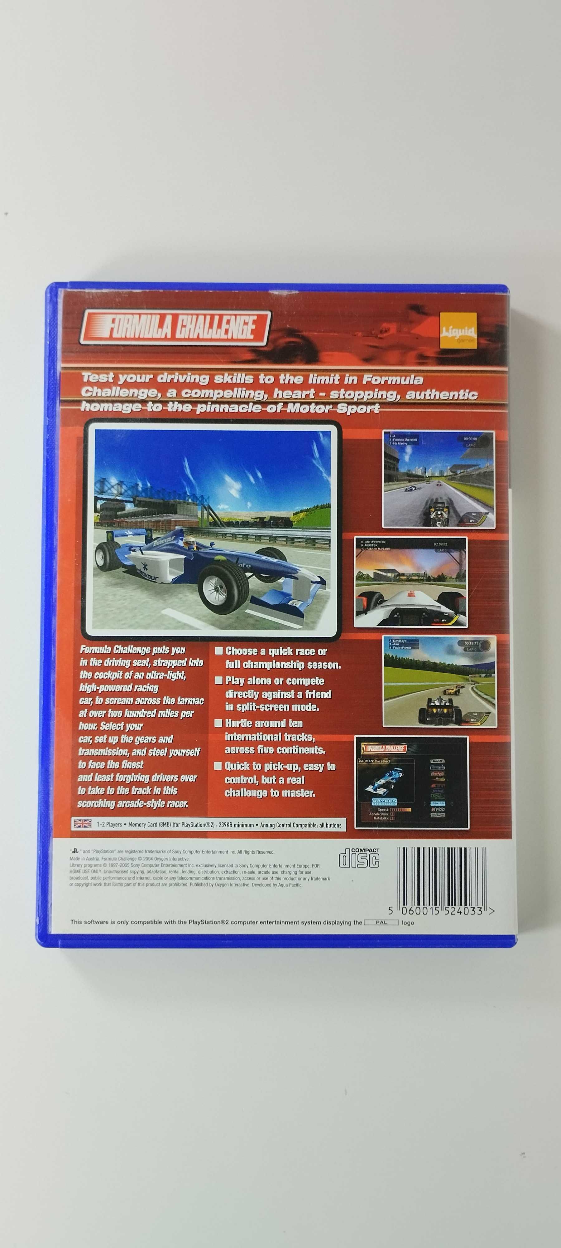 Formula Challenge Playstation 2 PS2