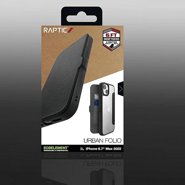 Raptic X-Doria Urban Folio Case etui iPhone 14 Plus pokrowiec z klapką