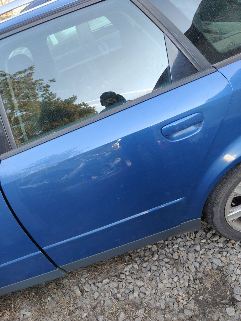 Lewe drzwi tył audi A4 b6 LZ5W