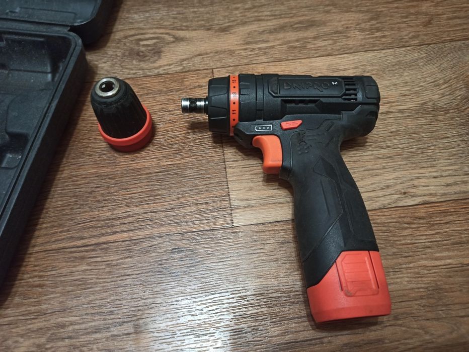 Акумуляторна дриль-шуруповерт Dnipro-M CD-120HQ