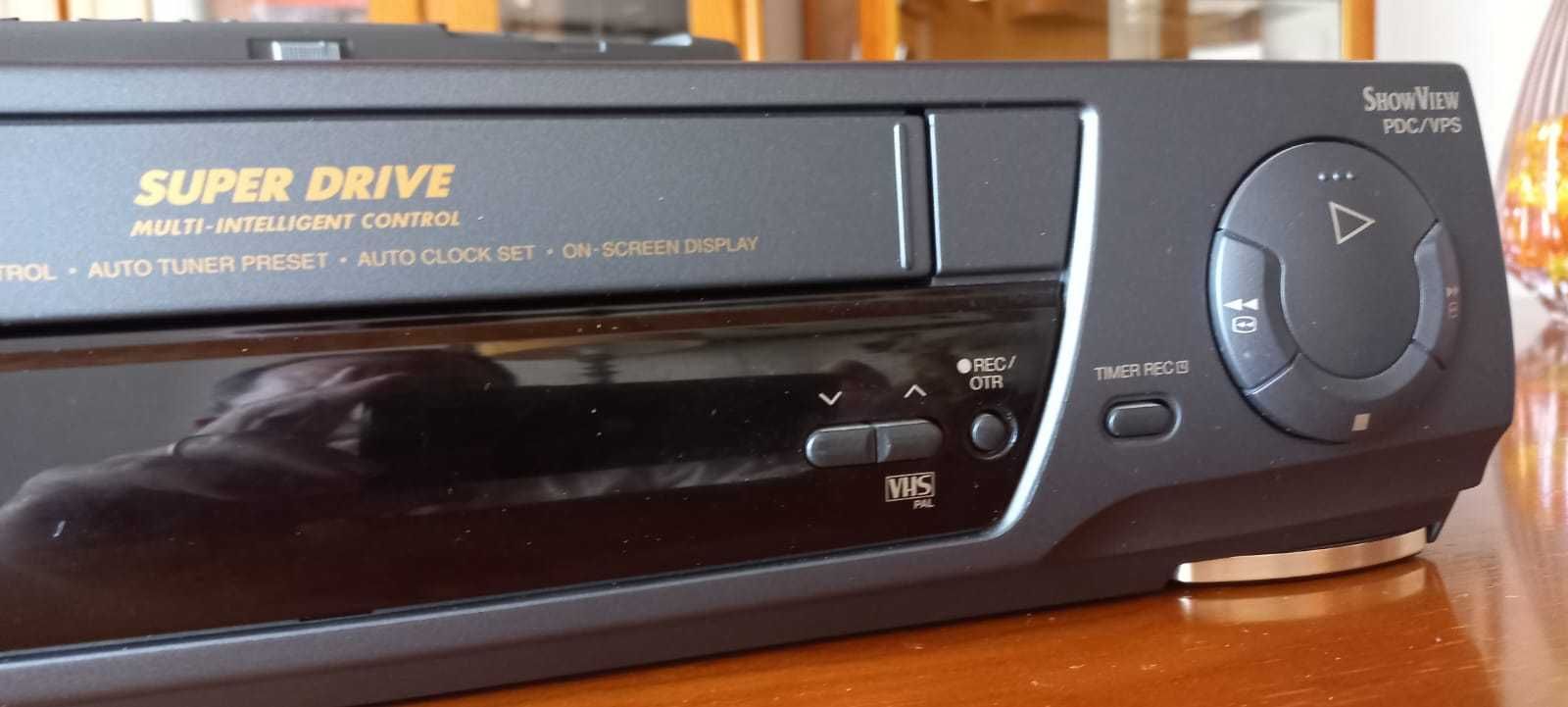 Video Gravador Panasonic Nv-sd220  VCR VHS Video  - Com comando