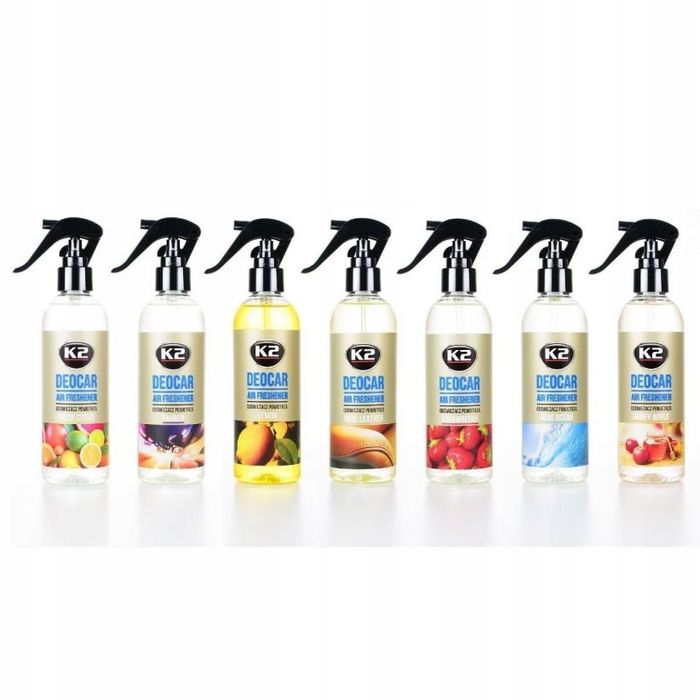 SKLEP: K2 DEOCAR ZAPACH SAMOCHODOWY Honey Apple Jabłko z miodem 250ml