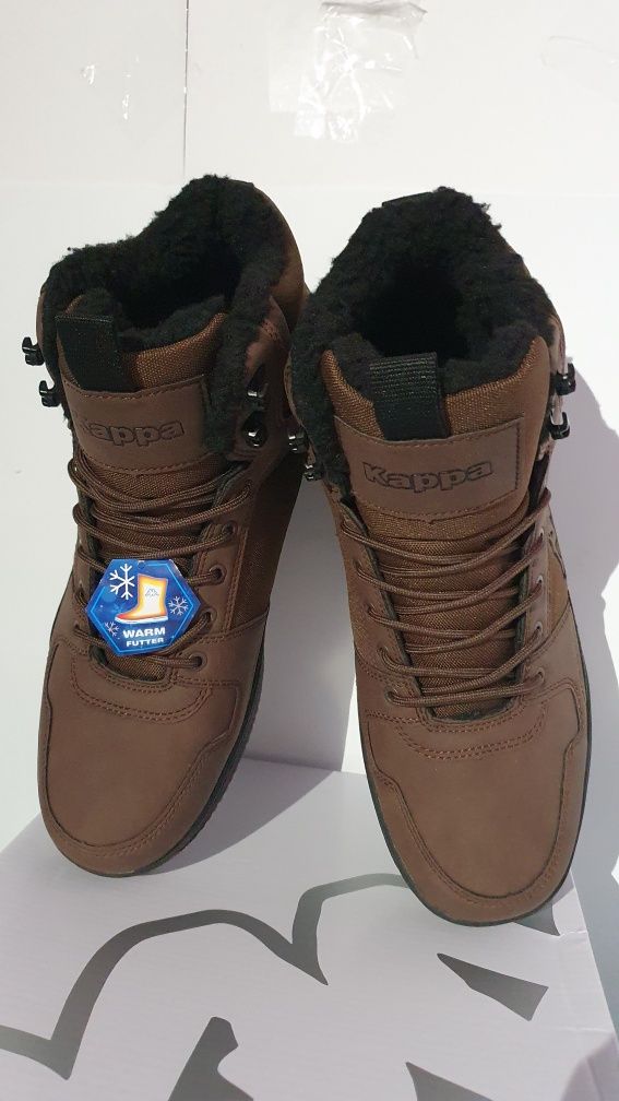 Śniegowce męskie nowe Kappa kolor brąz rozmiar 44 / wkładka 28.3 cm