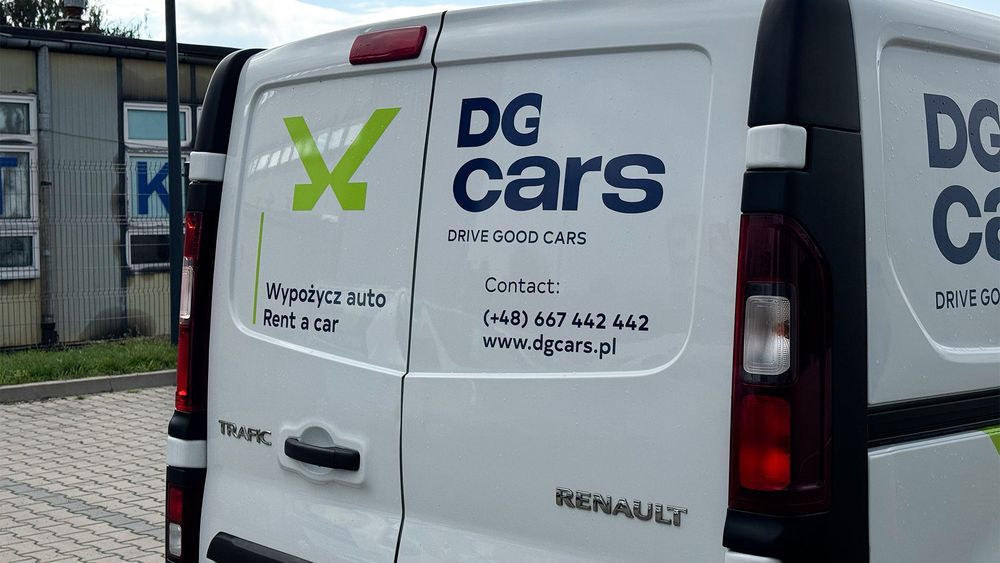 Renault Trafic | Wypożyczalnia busów | Siedlce | DG Cars