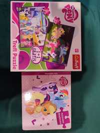 Puzzle Trefl Little Pony 2 szt.jak nowe