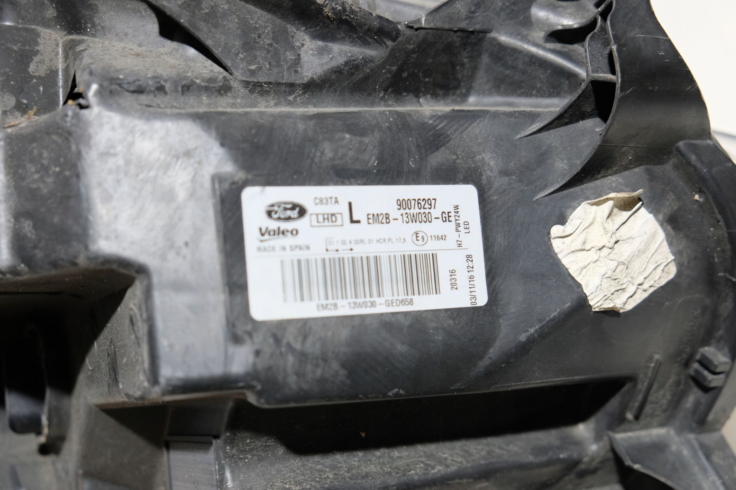 lampa led lewy przód ford s-max mk2 galaxy iii